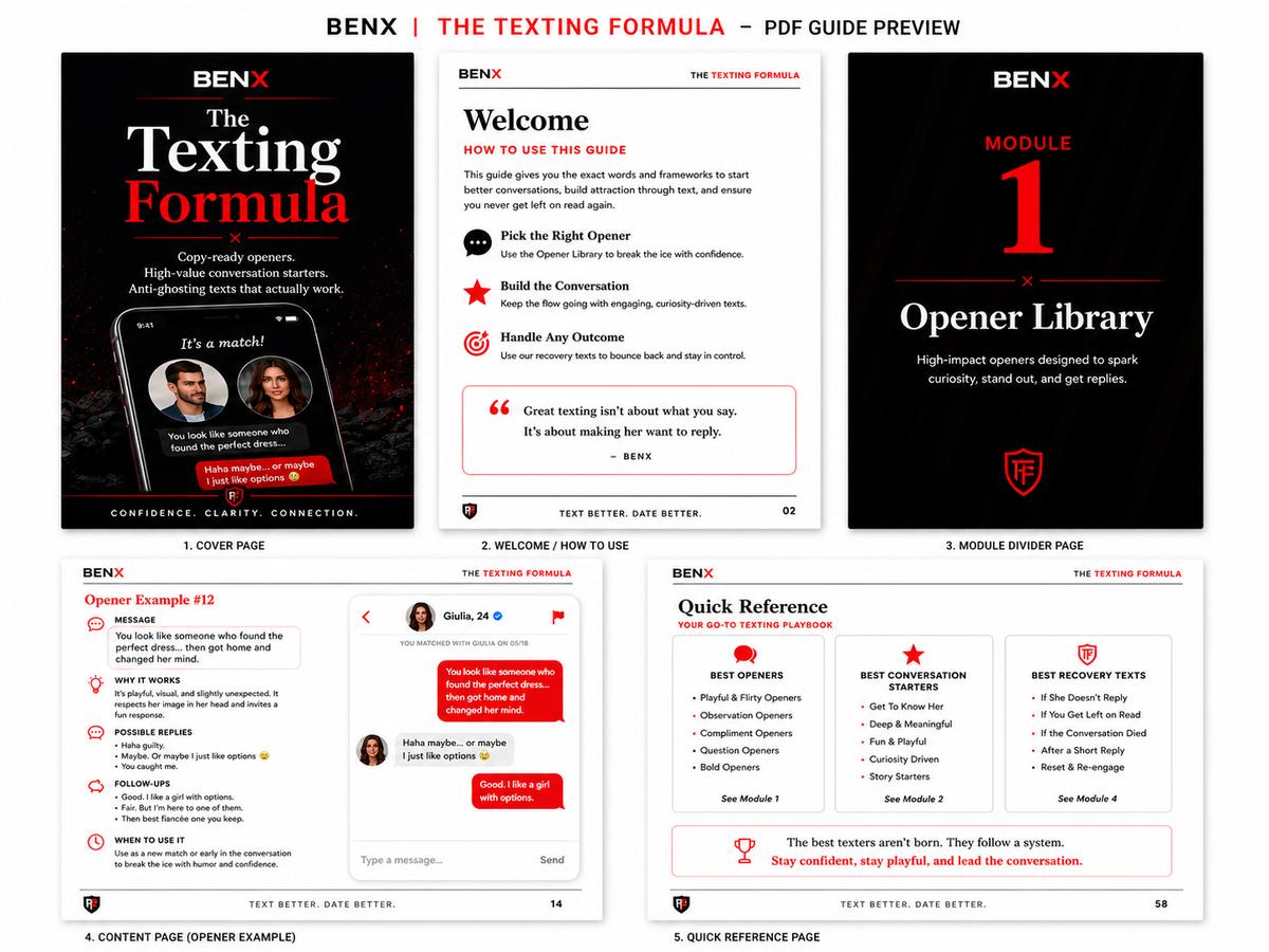 The Texting Formula guide preview